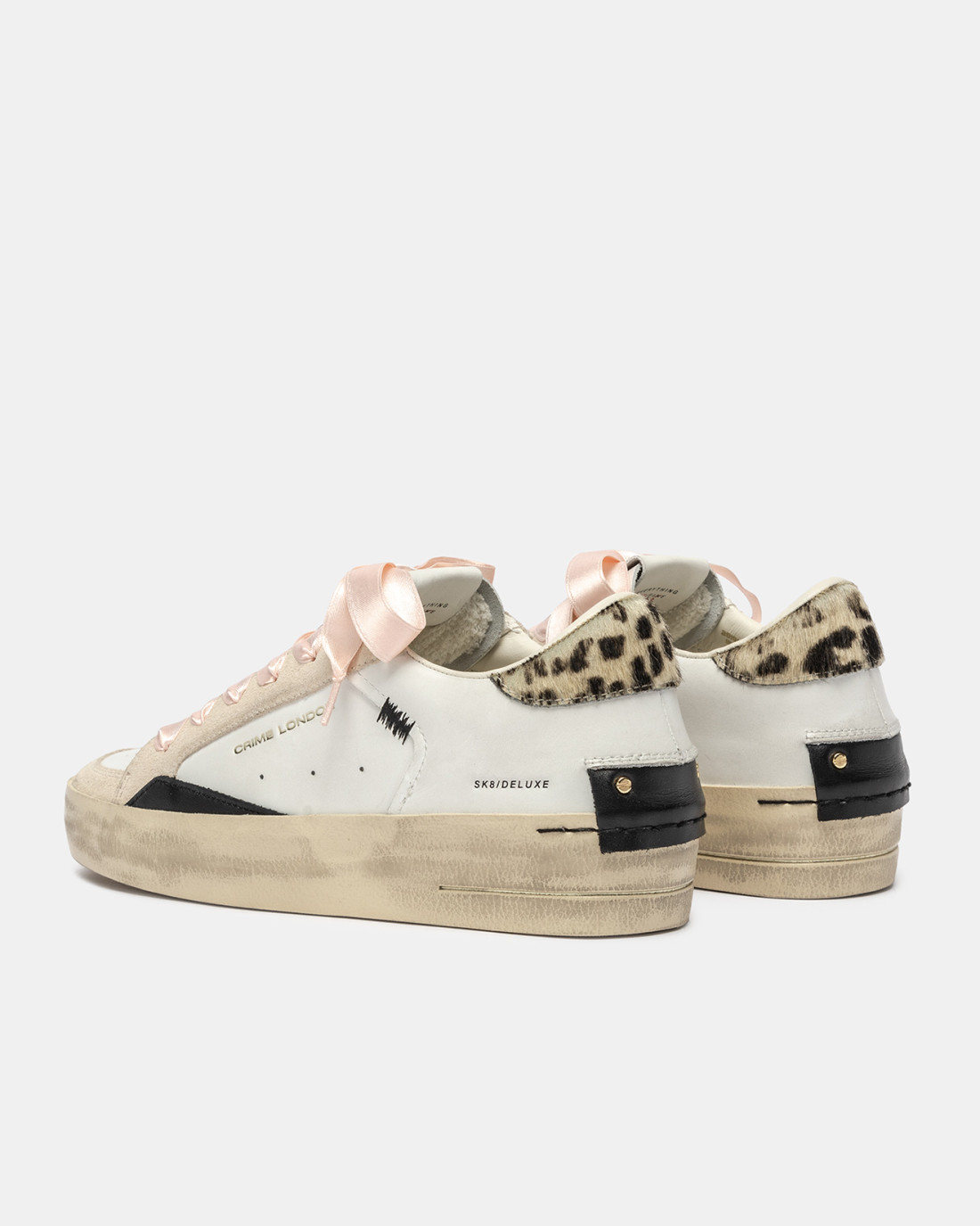 CRIME LONDON: SK8 DELUXE WEDGE BALLRINA FUNK