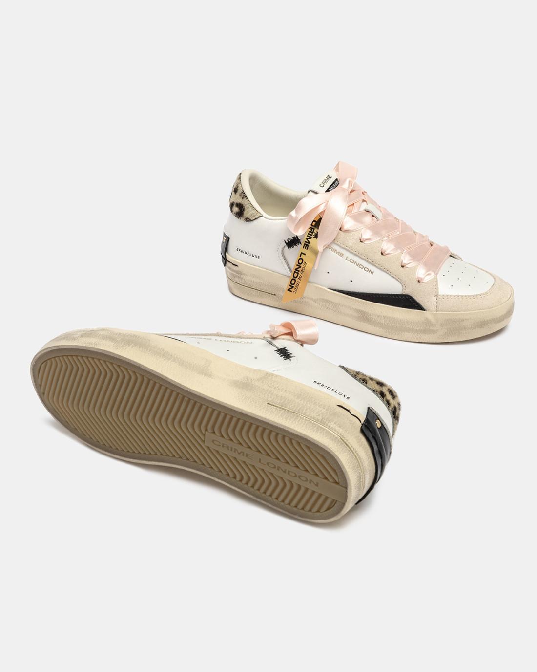 CRIME LONDON: SK8 DELUXE WEDGE BALLRINA FUNK