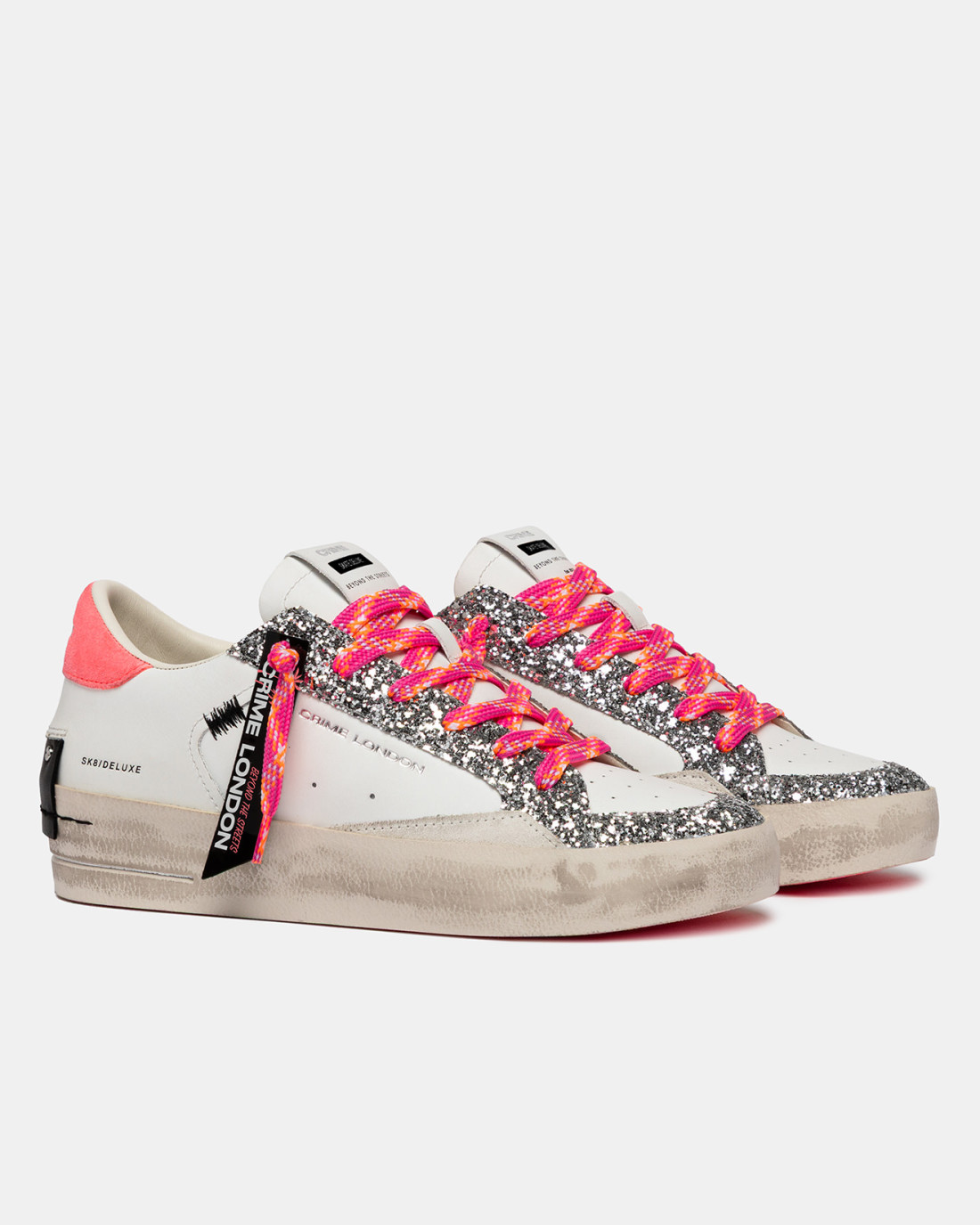 CRIME LONDON: SK8 DELUXE WEDGE ELECTRIC SUNSET