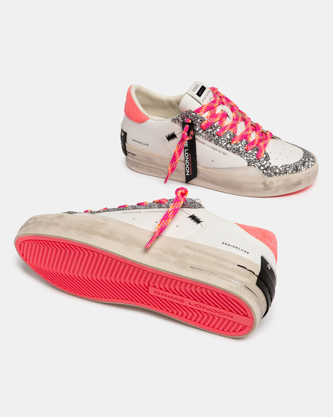 CRIME LONDON: SK8 DELUXE WEDGE ELECTRIC SUNSET