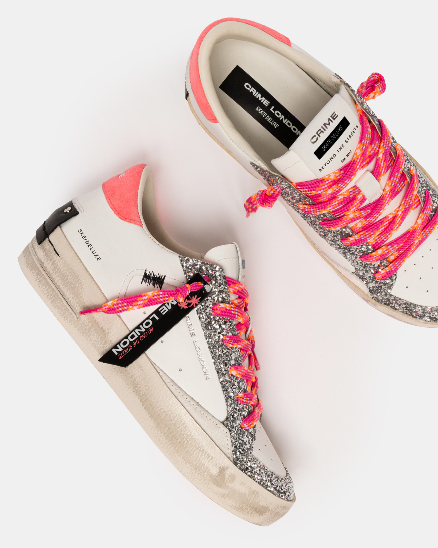 Sk8 Deluxe Wedge Electric Sunset | Crime London