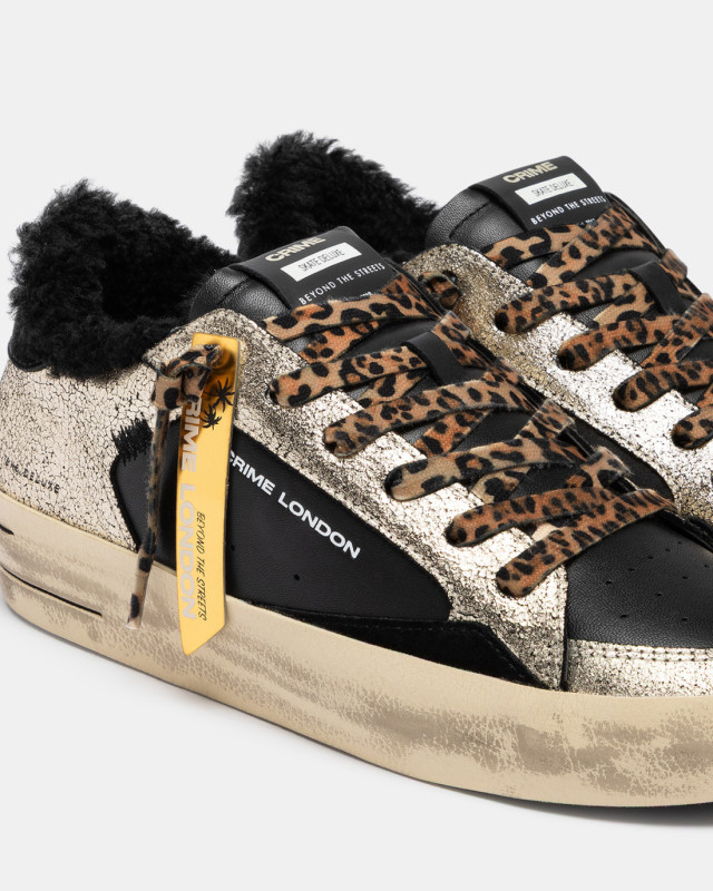 SKATE ONYX GOLD FURRY
