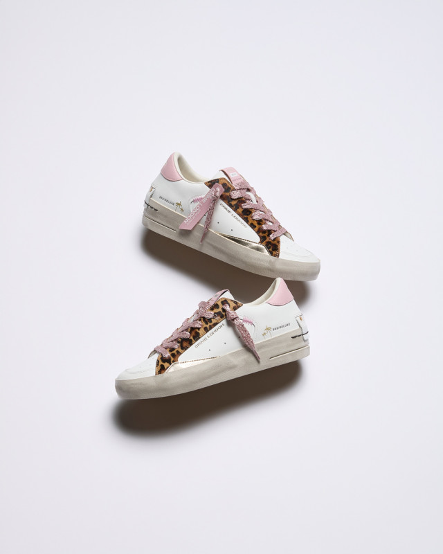 SK8 DELUXE WEDGE PINK LEOPARD