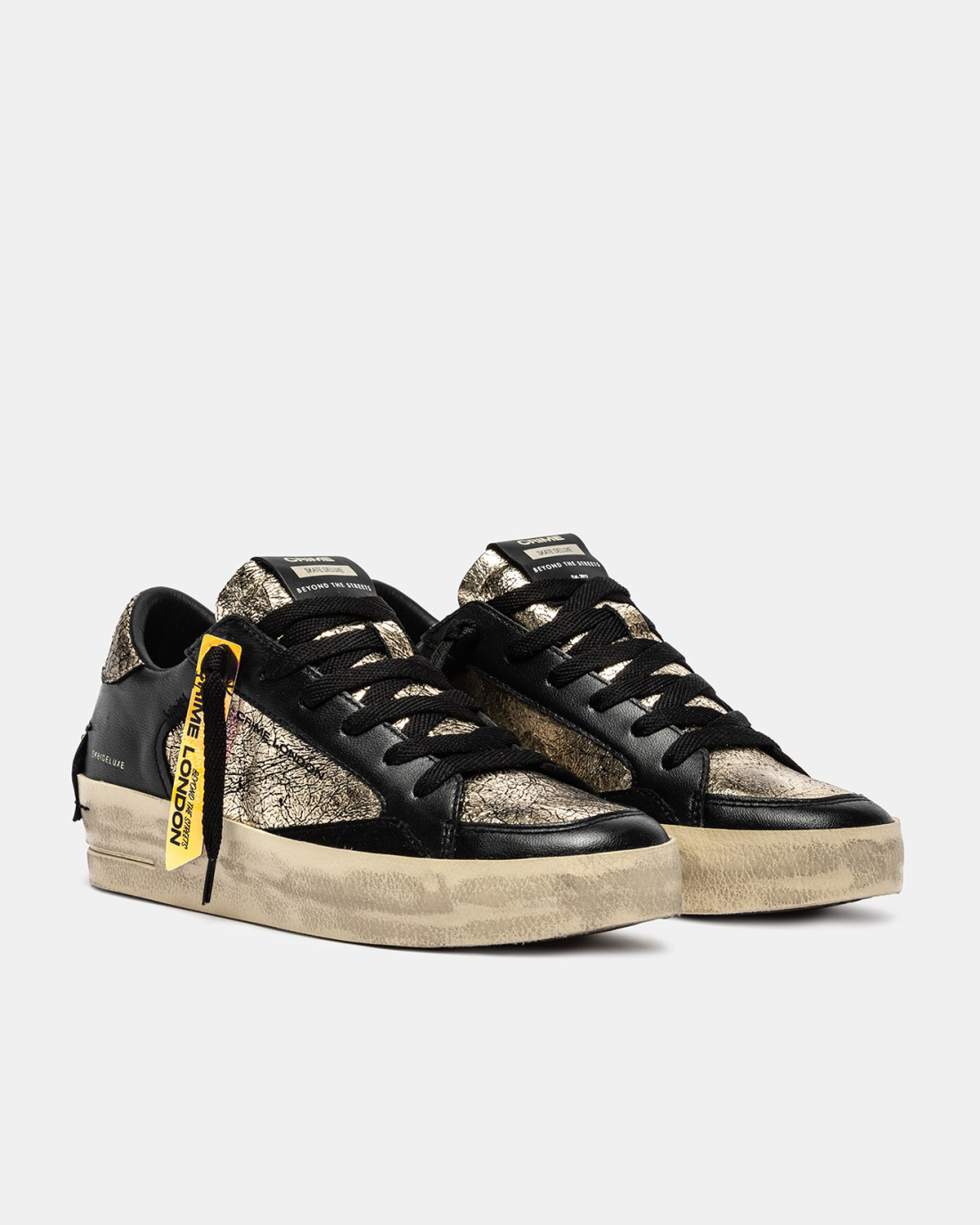 CRIME LONDON: SK8 DELUXE WEDGE SHE'S GOLDEN