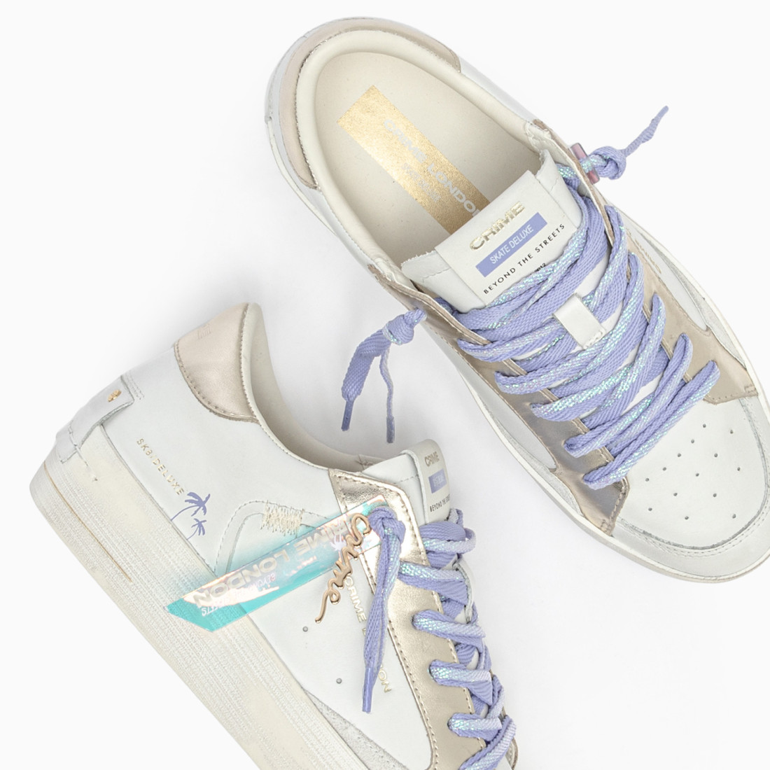 CRIME LONDON: SK8 DELUXE WEDGE TO THE MOON