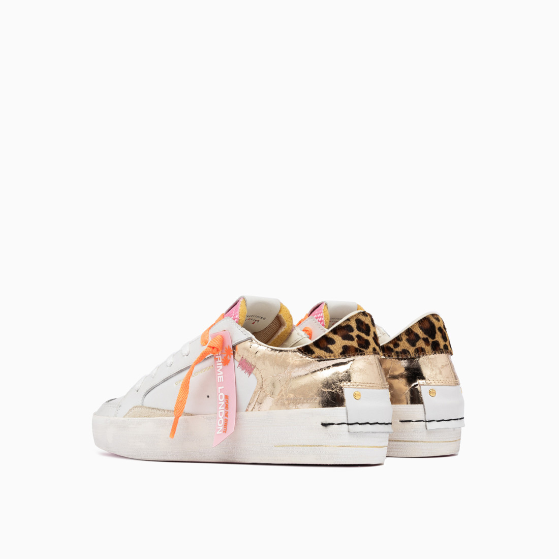 CRIME LONDON: SK8 DELUXE WEDGE TROPICAL GOLD