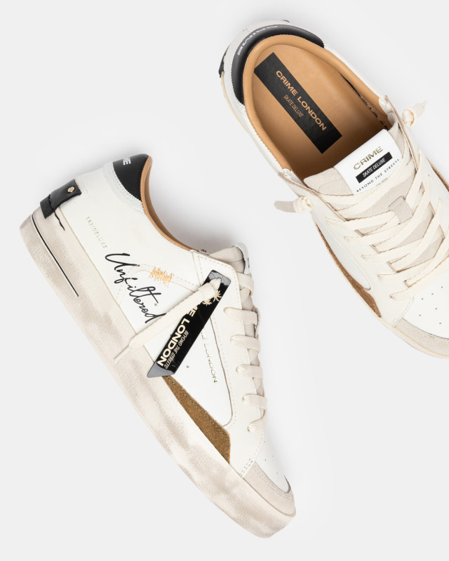 SK8 DELUXE WHITE OCHER