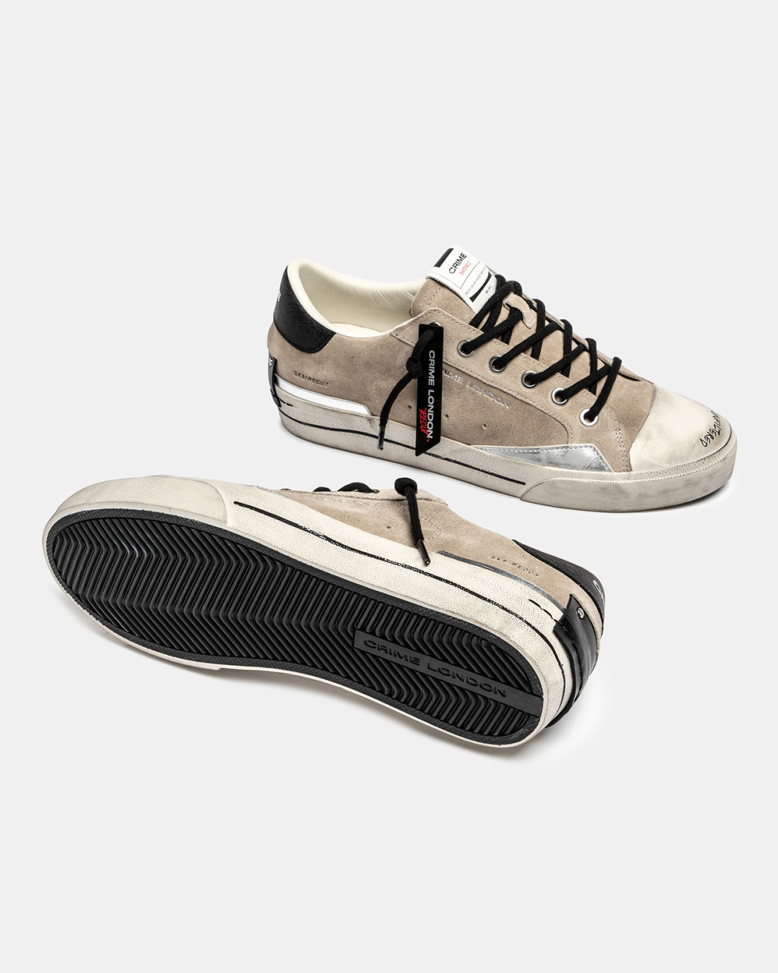 CRIME LONDON: RECUT LOW DUST KHAKI