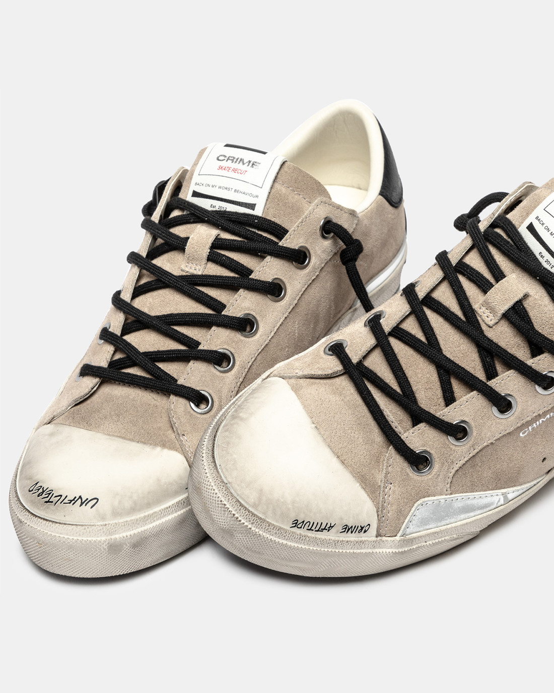 CRIME LONDON: RECUT LOW DUST KHAKI