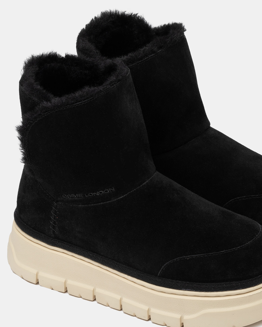 CRIME LONDON: SNOOZE BOOT HIGH BLACK COFFEE