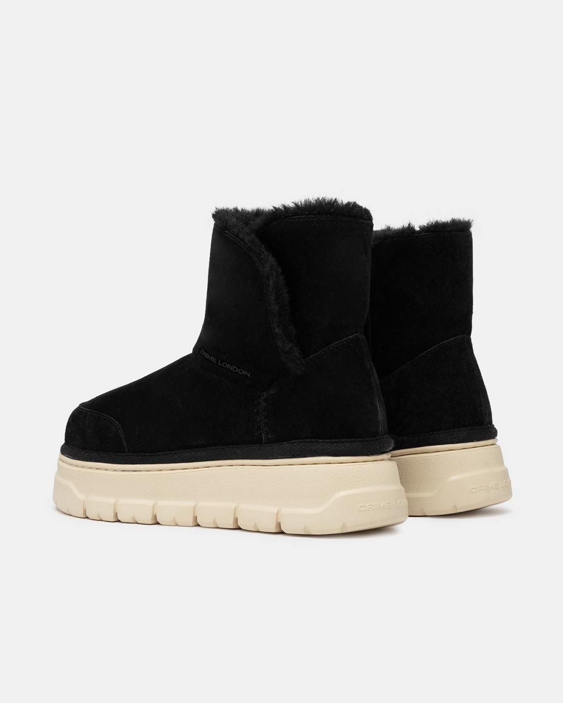 CRIME LONDON: SNOOZE BOOT HIGH BLACK COFFEE