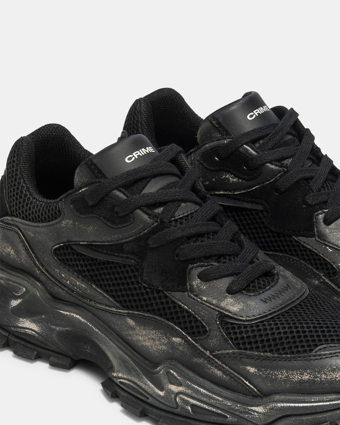 CRIME LONDON: SPRINT RUNNER ECLIPSE BLACK