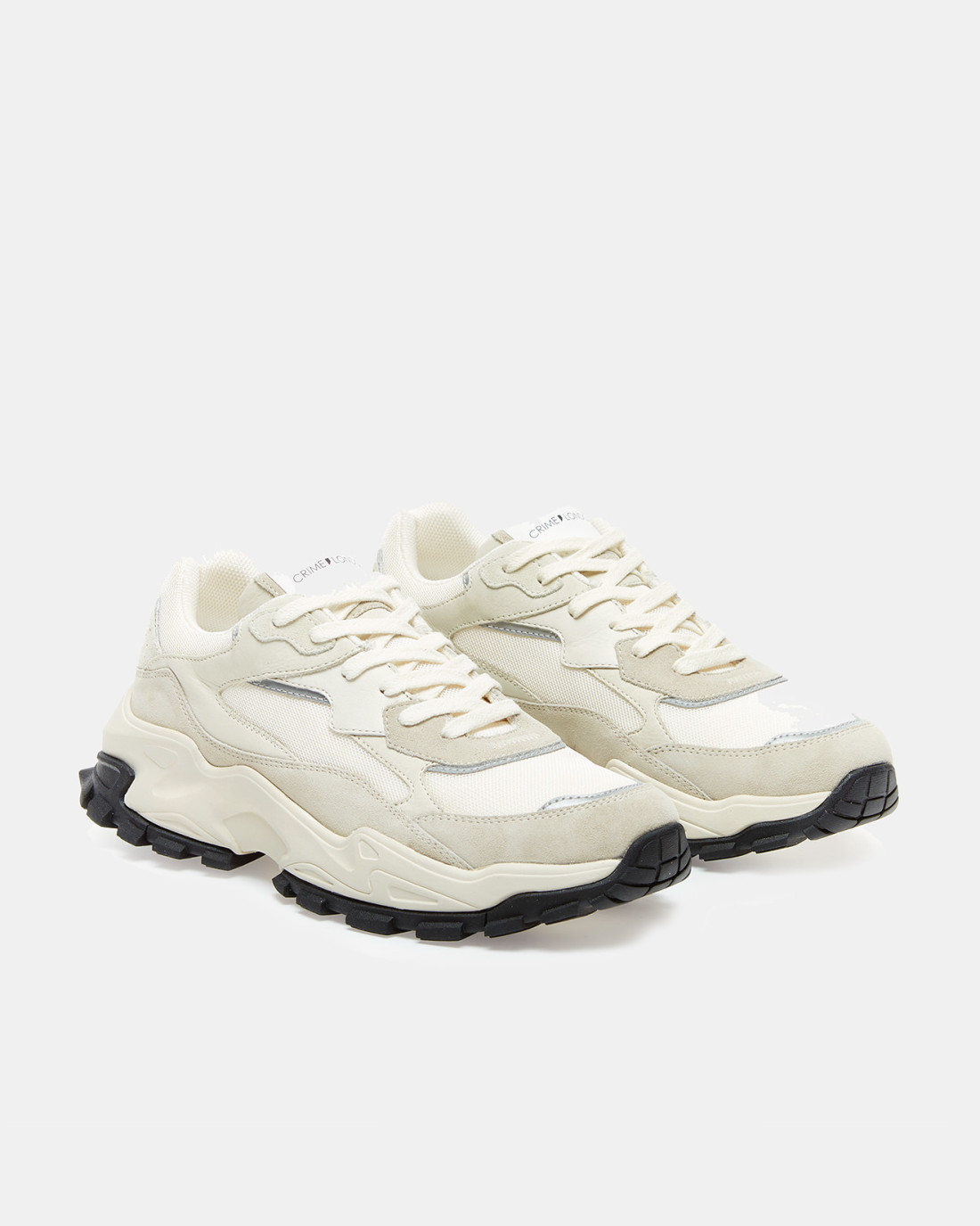 CRIME LONDON: SPRINT RUNNER OFF WHITE 