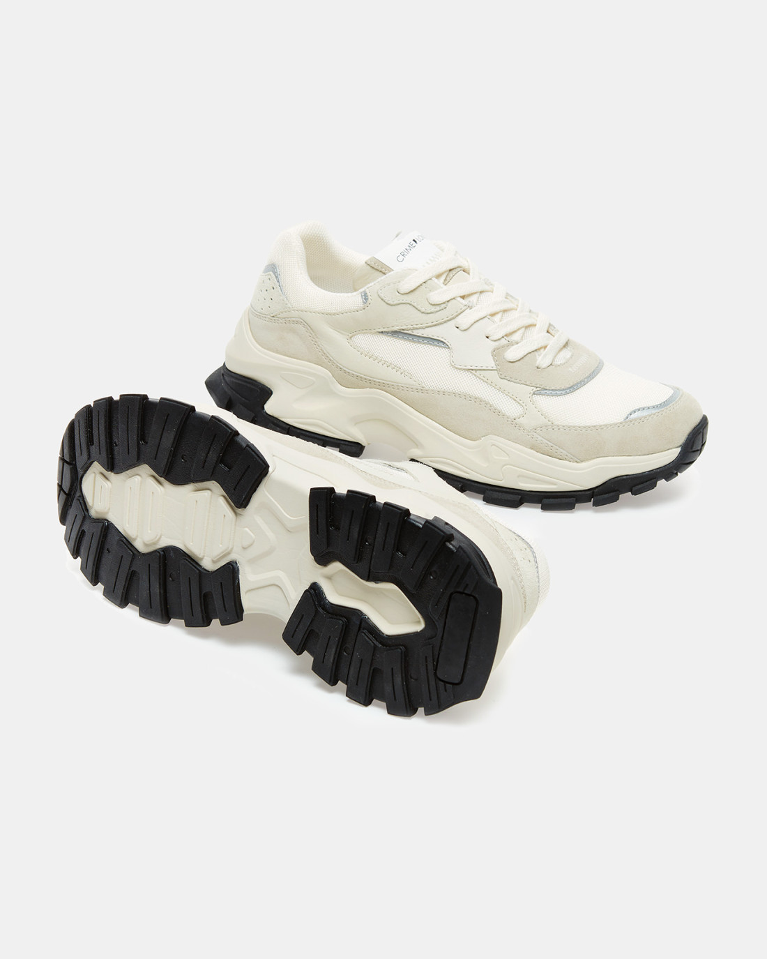 CRIME LONDON: SPRINT RUNNER OFF WHITE 