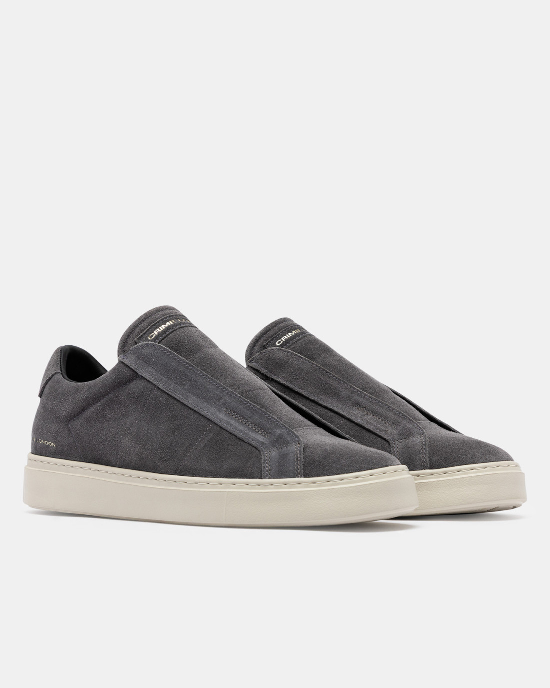 CRIME LONDON: SUPERLIGHT SLIP ON DARK GREY