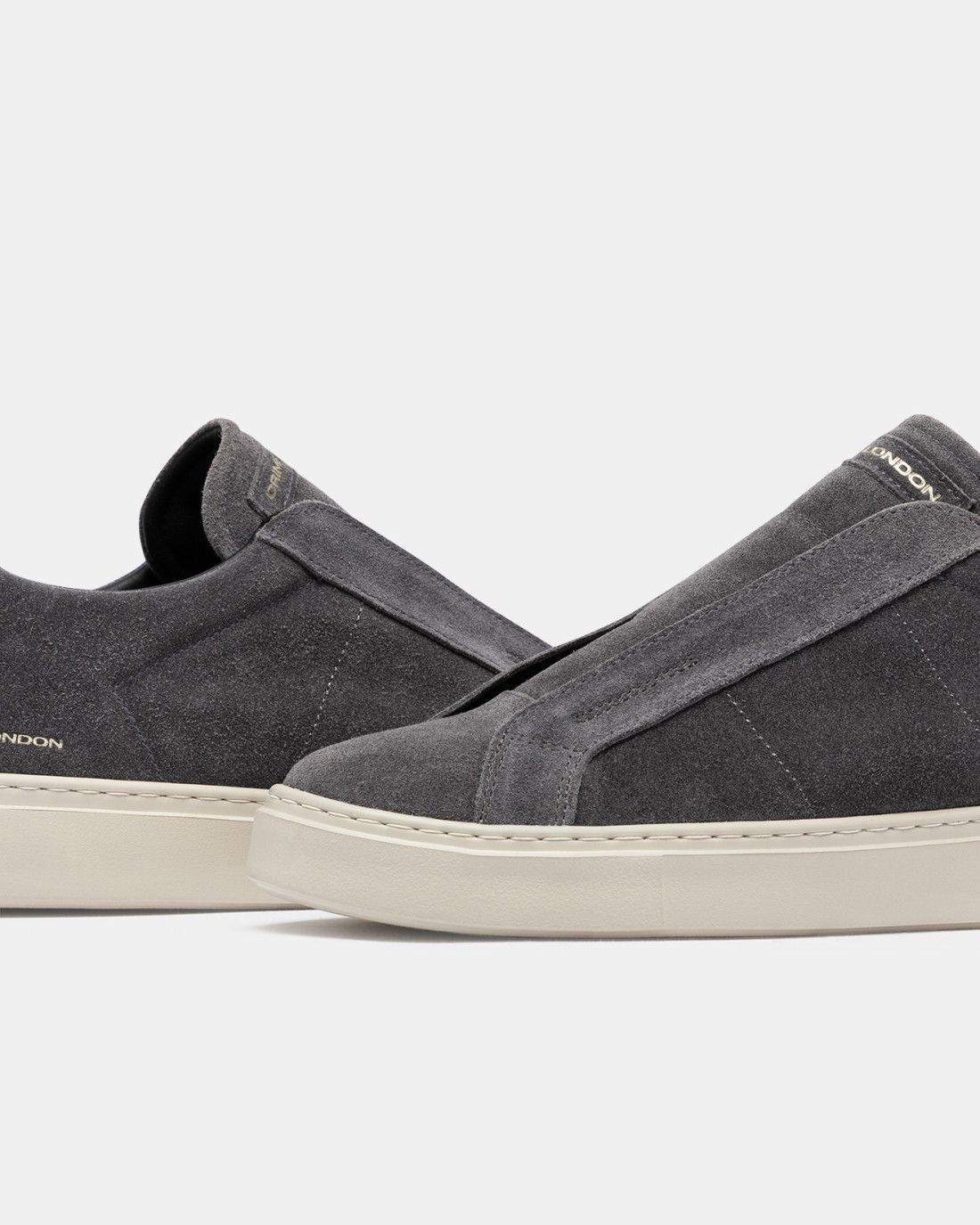 CRIME LONDON: SUPERLIGHT SLIP ON DARK GREY