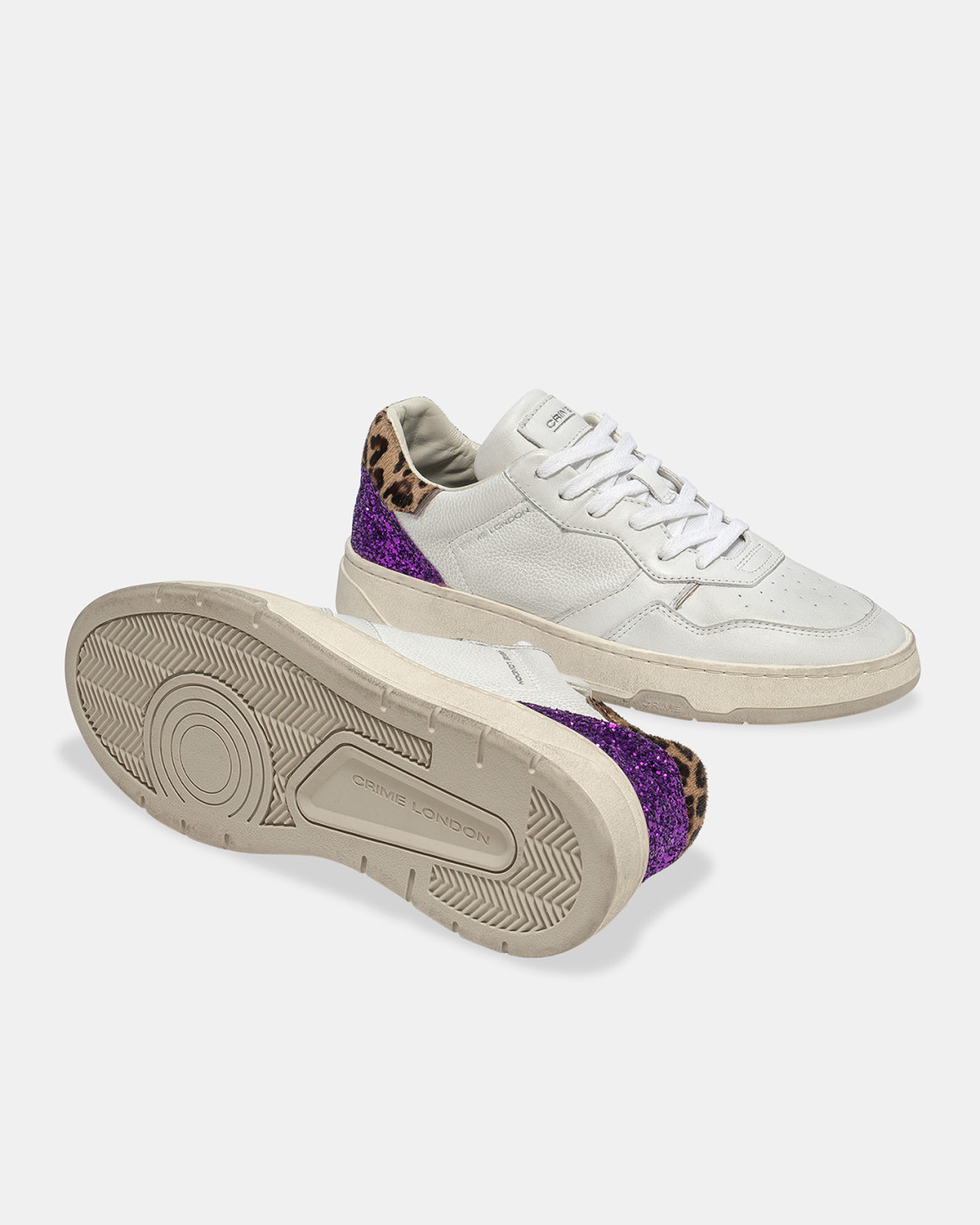 CRIME LONDON: TIMELESS ANIMALIER-PURPLE GLITTER