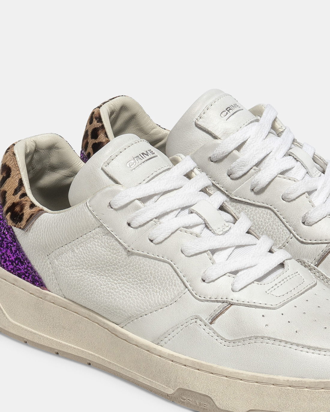 CRIME LONDON: TIMELESS ANIMALIER-PURPLE GLITTER