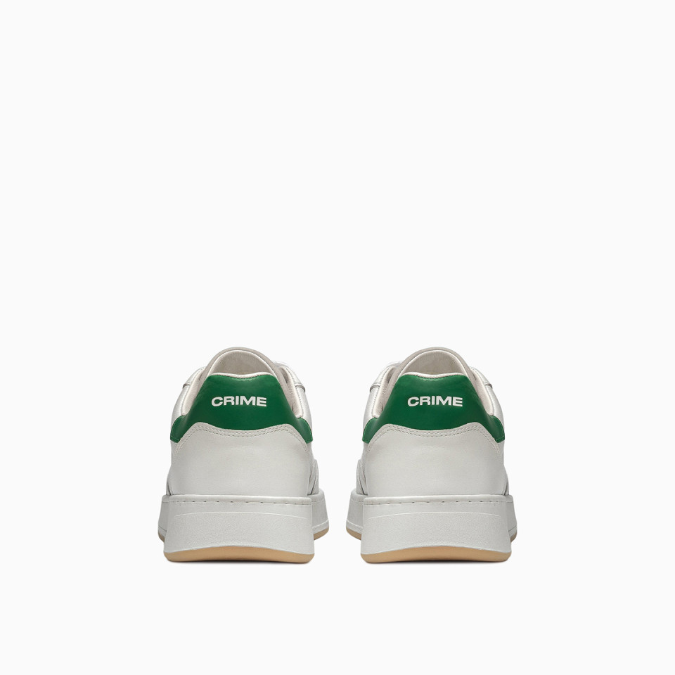 CRIME LONDON: TIMELESS LOW TOP WHITE
