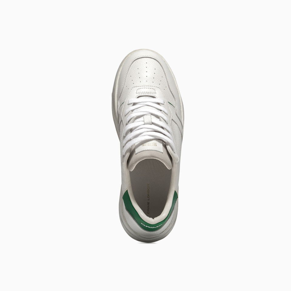 CRIME LONDON: TIMELESS LOW TOP WHITE