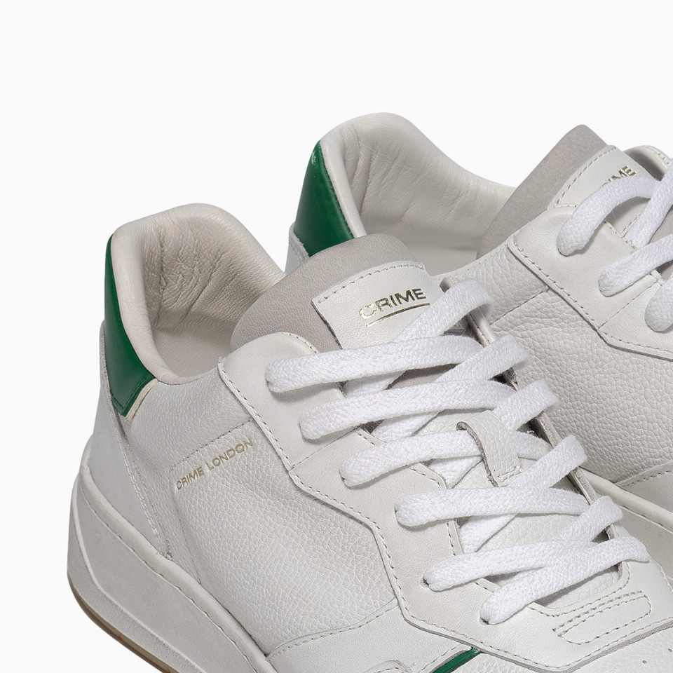 CRIME LONDON: TIMELESS LOW TOP WHITE