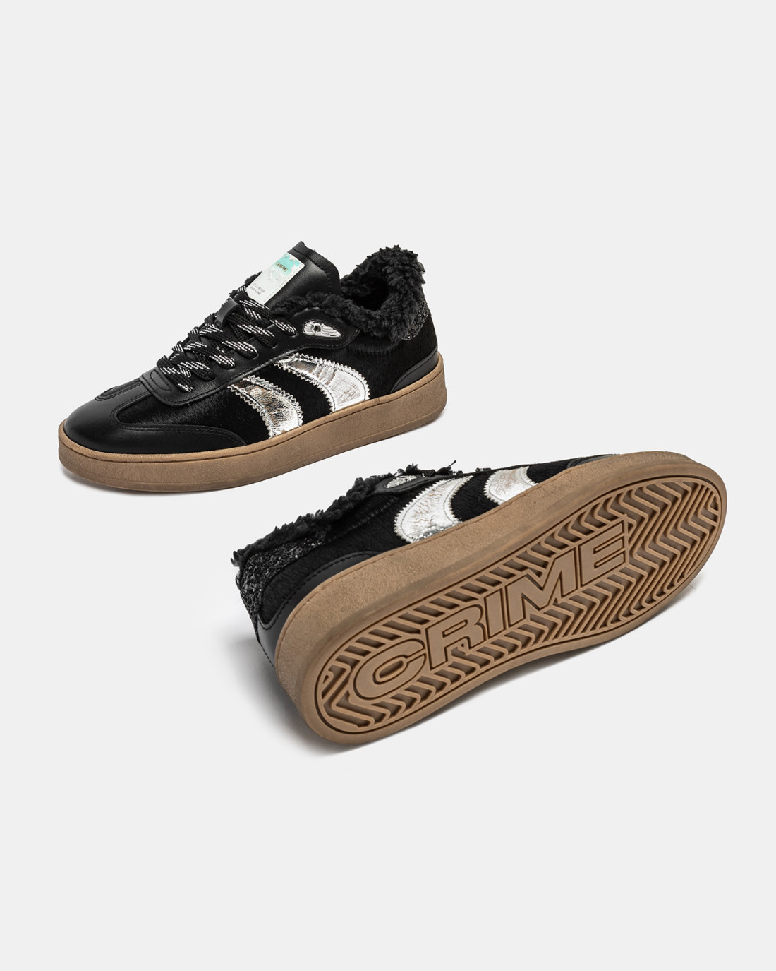 CRIME LONDON: WEMBLEY BLACK CHARCOAL FUZZY