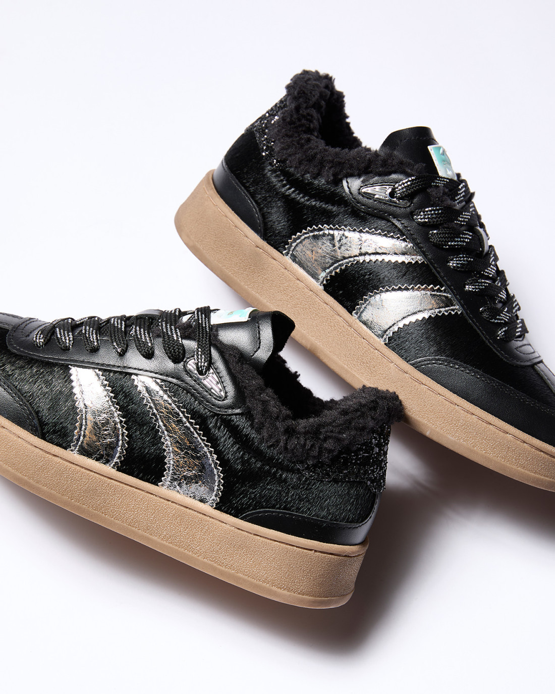 CRIME LONDON: WEMBLEY BLACK CHARCOAL FUZZY