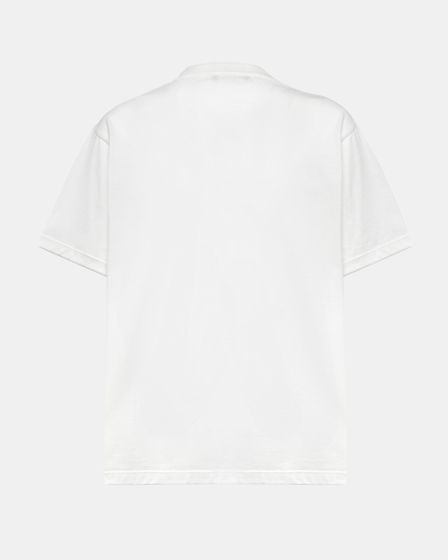 WOMEN'S LOOSE FIT CREW NECK T-SHIRT WHITE
